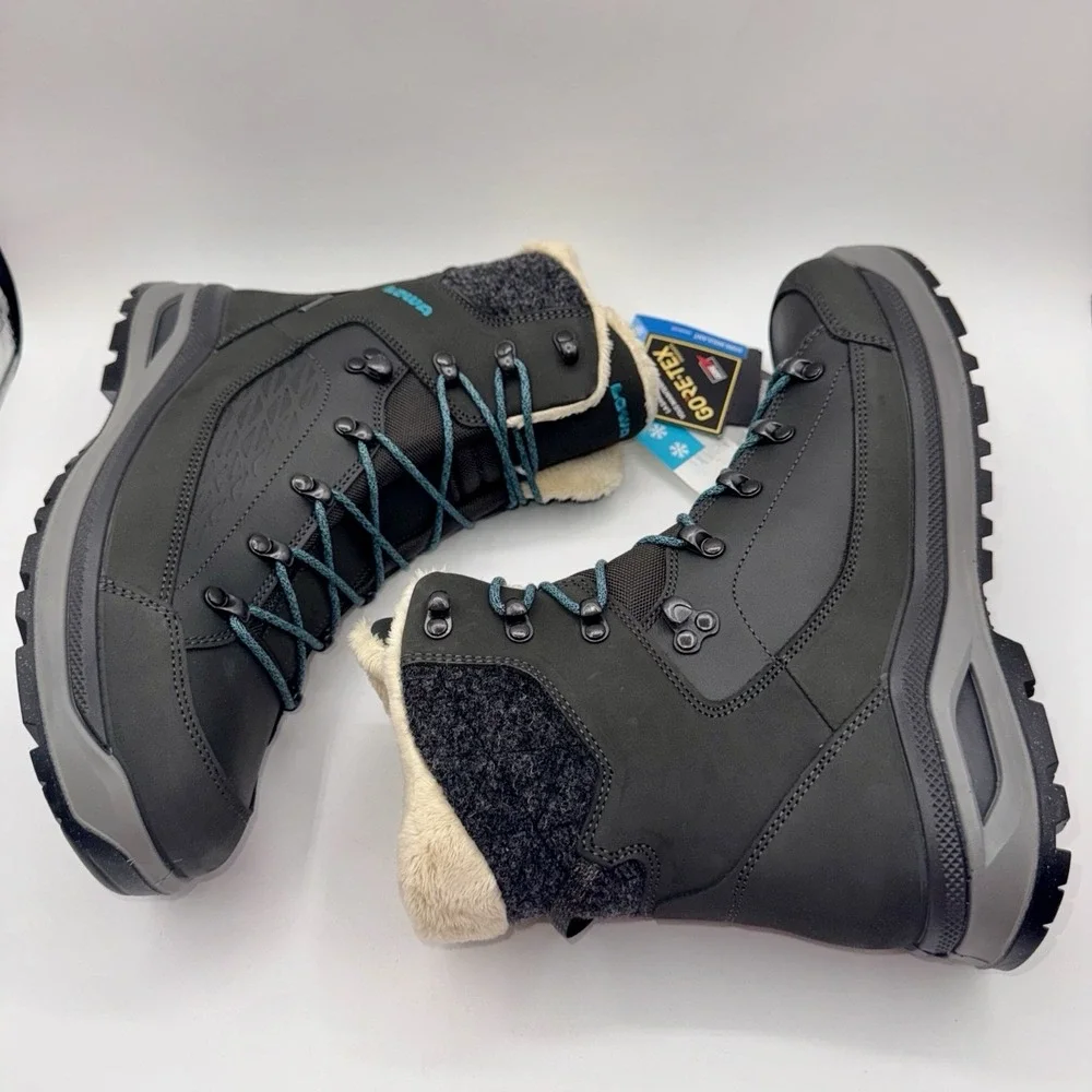 Lowa Renegade Evo Ice GTX Boots Women's Size‎ 9.5 Anthracite Gray Waterproof